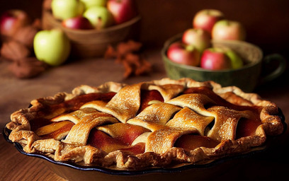 Cooked Apple pie