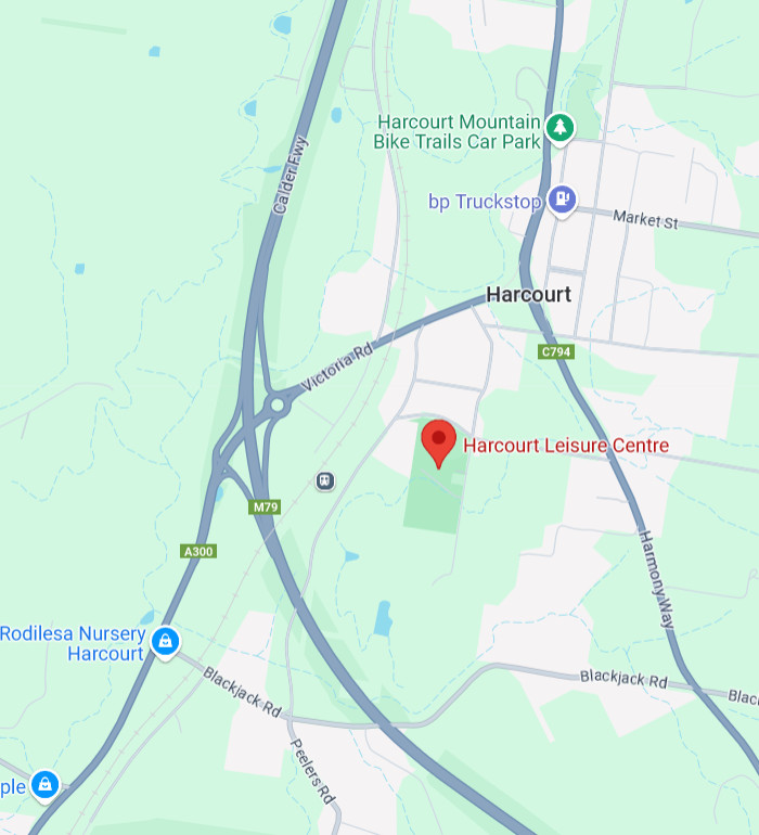 Harcourt Map